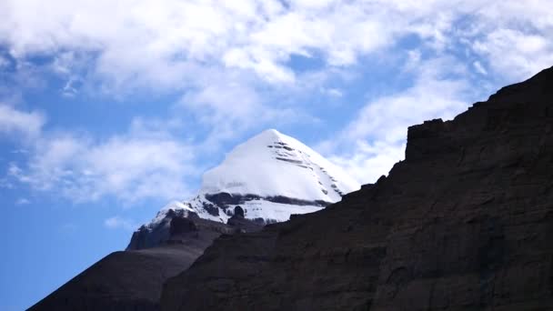 Monte Kailash Cordillera del Himalaya Tibet — Vídeo de stock