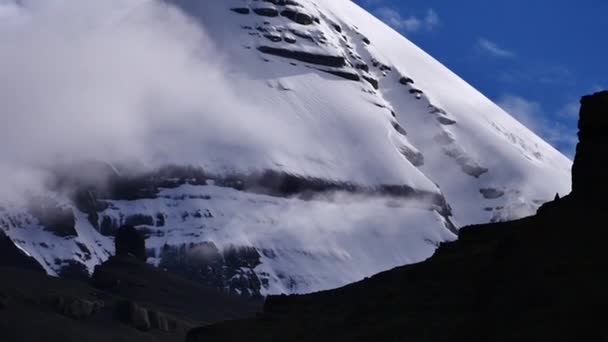 Гималайский хребет Кайлаш — стоковое видео