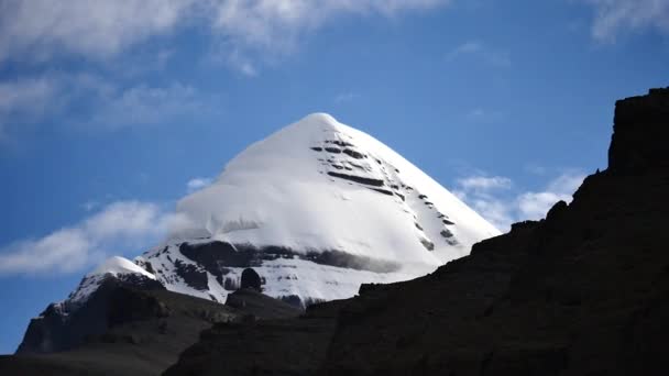 仁波的喜马拉雅山脉西藏 — 图库视频影像