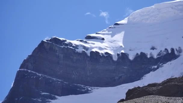 Monte Kailash Cordillera del Himalaya Tibet — Vídeos de Stock