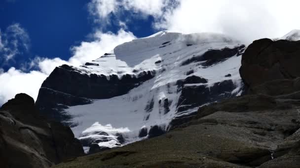 Monte Kailash Cordillera del Himalaya Tibet — Vídeo de stock