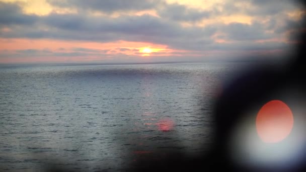 Lensball au coucher du soleil heure d "été Lettonie