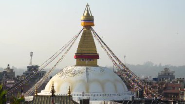 Stupa Bodhnath Katmandu, Nepal - 26 Ekim 2017