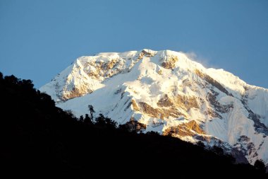 Annapurna tepe Himalaya aralığında, Annapurna bölge, Nepal