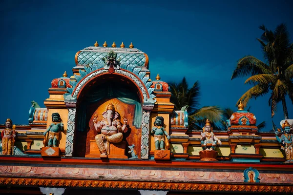 Durga Ancient Indian architecture at Temple in Kerala India — Stock Photo, Image