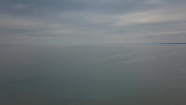 沿海波罗的海Jurkalne Aerial view Latvia — 图库视频影像