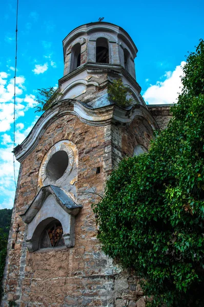 Velha Pedra Abandonada Igreja Ortodoxa Para Seu Projeto — Fotografia de Stock