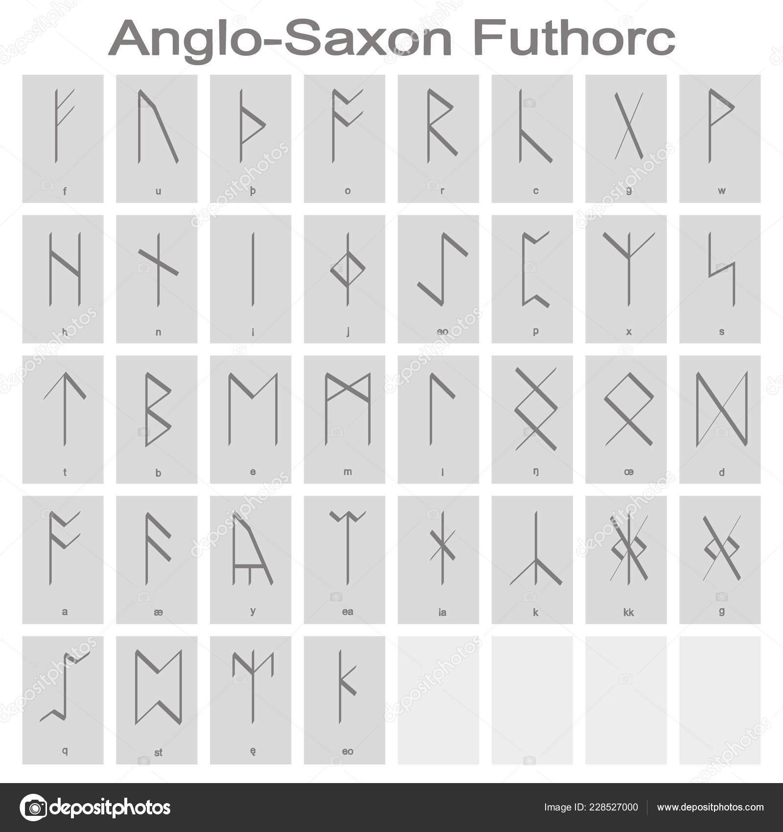 Vectores De Stock De Letras Runicas Ilustraciones De Letras Runicas Sin Royalties Depositphotos conjunto de iconos monocromaticos con alfabeto runica para su diseno 228527000