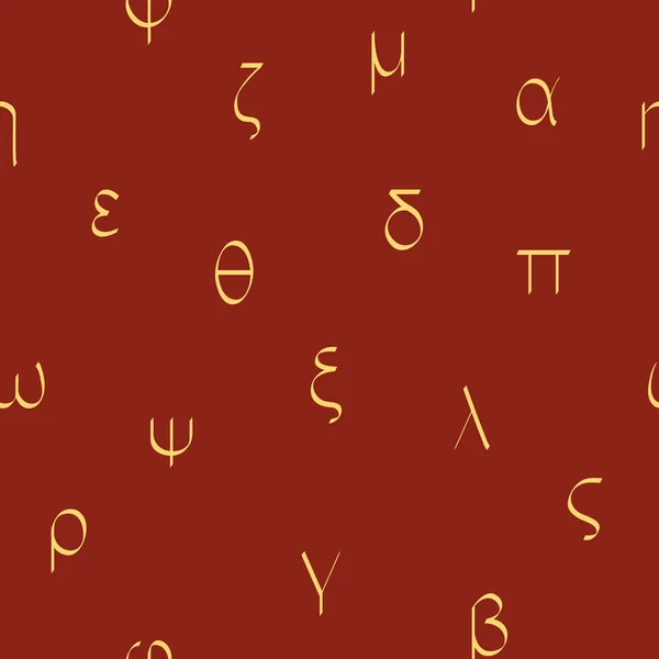 无缝模式与旧的希腊字母为您的设计 — 图库矢量图片