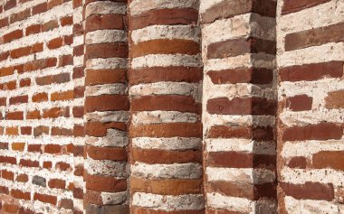 Tasarım için arka plan taş duvar