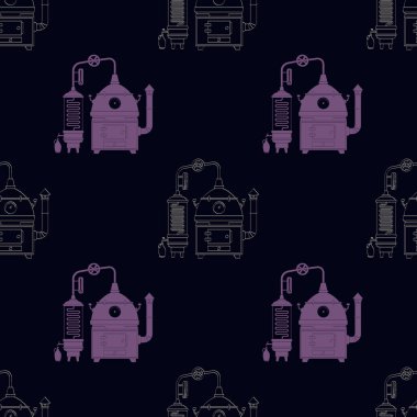 Klasik damıtma aparatı ile kusursuz desen