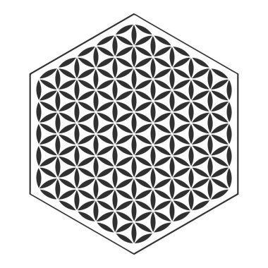 Tasarımınız için eski yaşam sembolü olan vektör simgesi