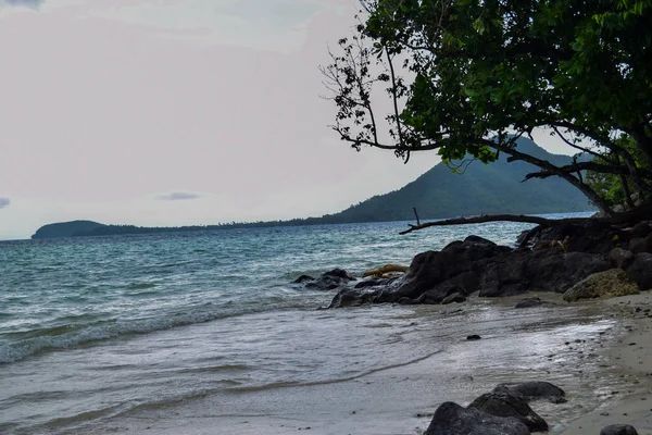 Красота Острова Келагиан Lampung Города После Дождя Загрузка Lampung Индонезия — стоковое фото