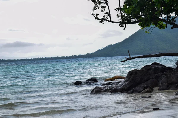 Красота Острова Келагиан Lampung Города После Дождя Загрузка Lampung Индонезия — стоковое фото
