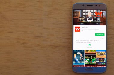 Bekasi, Batı Java, Endonezya. 3 Haziran 2019 : Akıllı Telefon ekranında Westworld dev uygulaması. Westworld Warnerbros International Enterprises tarafından geliştirilen bir freeware web tarayıcısıdır