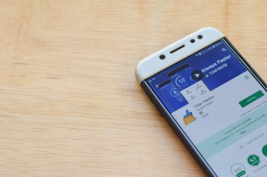 Bekasi, Batı Java, Endonezya. 3 Haziran 2019 : Akıllı Telefon ekranında Clean Master dev uygulaması. Clean Master, Cheetah Mobile tarafından geliştirilen ücretsiz bir web tarayıcısıdır.