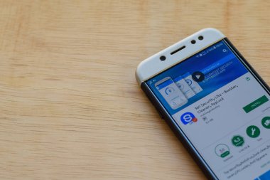 Bekasi, Batı Java, Endonezya. 3 Haziran 2019 : Smartphone ekranında 360 Security Lite dev uygulaması. Booster, Cleaner, Applock mobimagicdevelop tarafından geliştirilen bir freeware web tarayıcısıdır