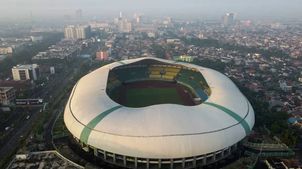Bekasi Endonezya Haziran 2020 Aerial View Dan Itibaren Bekasi Nin — Stok fotoğraf
