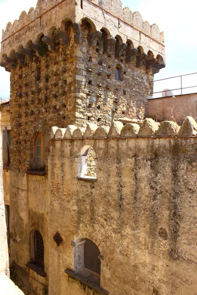 Bell Tower Cathedral Castellabate — Stock Photo, Image