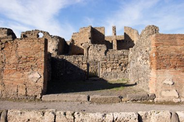 Pompeii 79 reklam gömülü bir antik kentidir. Vesuvius patlama