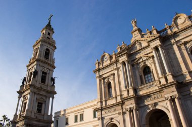 Pompeii ve tespih ve onun büyük kubbe kutsal bakire Sanctuary