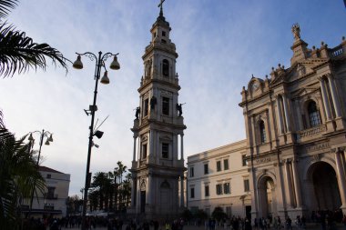Pompeii ve tespih ve onun büyük kubbe kutsal bakire Sanctuary