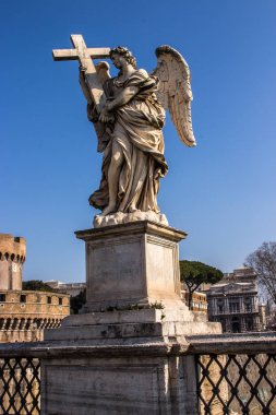 Melek Şatosu'nda Roma İmparatoru Hadrian için türbe ve