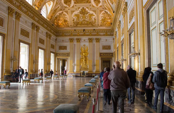 Королевский дворец Казерты, самый большой Королевский дворец в мире — стоковое фото