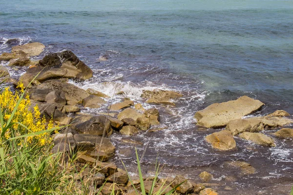 Baia di Trentova, Agropoli pérola do Cilento, Salerno, Campan — Fotografia de Stock