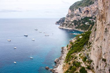  İtalya 'daki Capri Adası