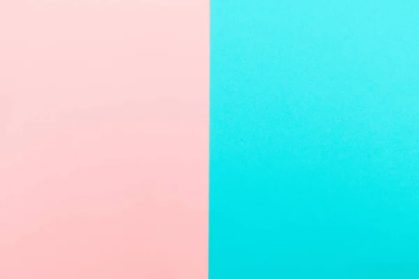 Fondo plano de la disposición de papel pastel azul y rosa —  Fotos de Stock