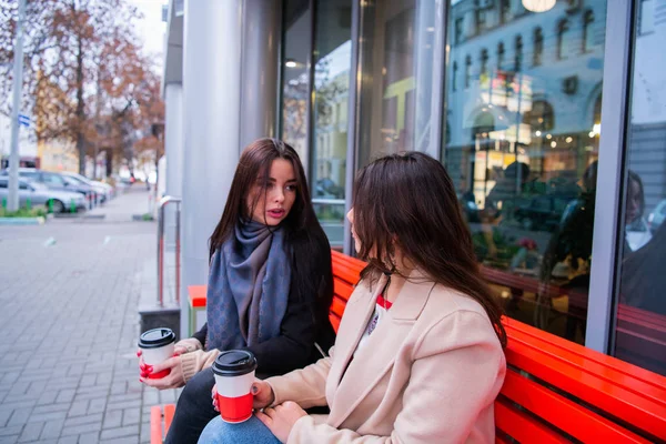 Genç erkek arkadaşıyla kafede kahve yudumlarken bir şeyler açıklamaya çalışıyorum...