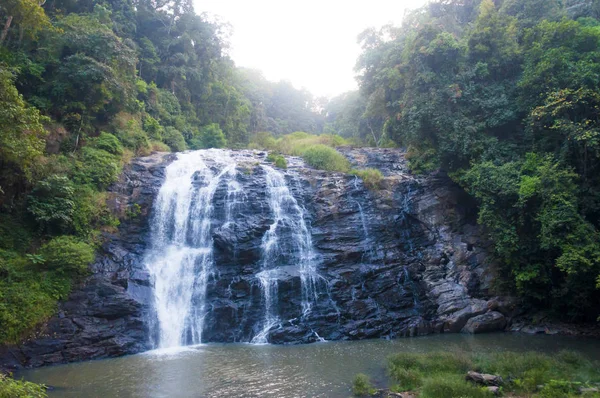 Abbey Falls Leží Uprostřed Pohoří Západní Ghát Asi Madikeri Tento — Stock fotografie