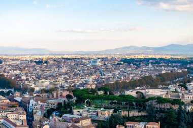 Roma cityscape kentsel silüeti görünümü yukarıdaki ile lots-in tarih, sanat ve Mimarlık