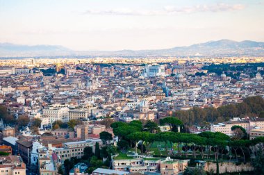 Roma cityscape kentsel silüeti görünümü yukarıdaki ile lots-in tarih, sanat ve Mimarlık
