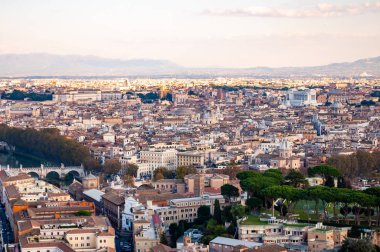 Roma cityscape kentsel silüeti görünümü yukarıdaki ile lots-in tarih, sanat ve Mimarlık