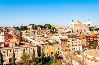 Roma cityscape kentsel silüeti görünümü yukarıdaki ile lots-in tarih, sanat ve Mimarlık