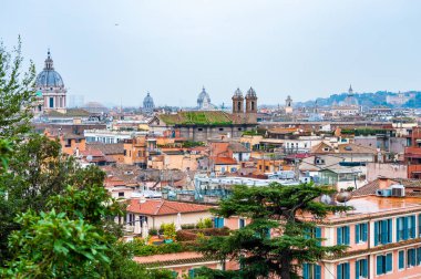 Roma cityscape kentsel silüeti görünümü yukarıdaki ile lots-in tarih, sanat ve Mimarlık