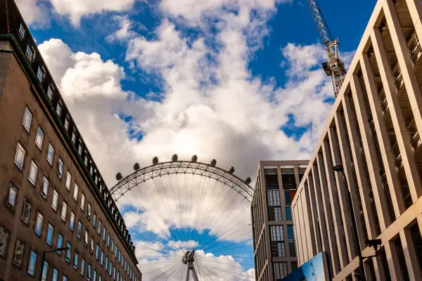 Londra Regno Unito Settembre 2017 Famosa Ruota Panoramica London Eye — Foto Stock