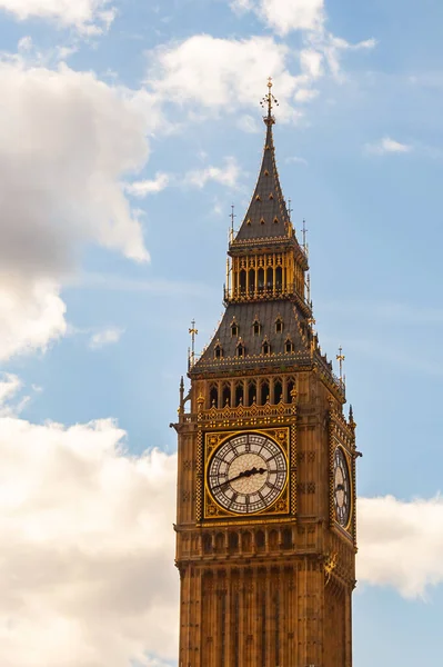 Londen Verenigd Koninkrijk September 2017 Beroemde Klokkentoren Van Big Ben — Stockfoto