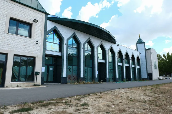 Grigny France Août 2020 Bâtiment Religieux Vue Sur Grande Mosquée — Photo
