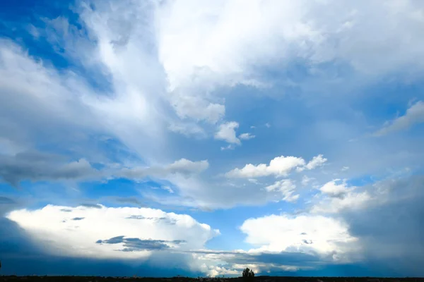 Amazing Dramatic Sky Cloudy Weather Turning Rainy Cumulonimbus Atmosphere — Stock Photo, Image