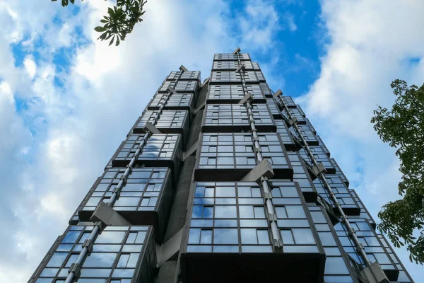 París Francia Septiembre 2020 Perspectiva Sobre Edificios Modernos Rascacielos Distrito — Foto de Stock