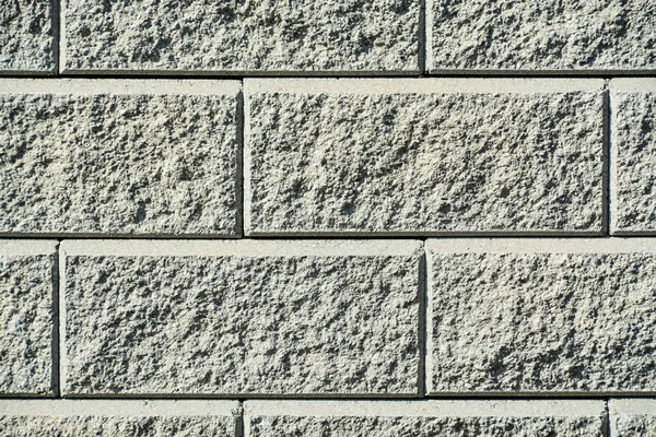 Кам'яна стіна бетонна текстура. фон цементного блоку стіни — стокове фото