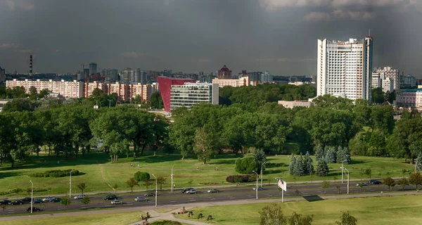 Grattacieli vista dall'alto in Russia — Foto Stock