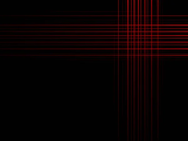 Abstract red lines on a dark blue background. Pattern of the wave line