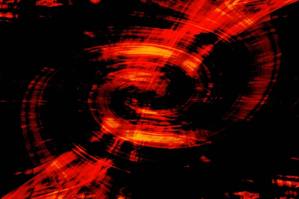 Abstract red lines on a black background. Pattern of futuristic wave lines