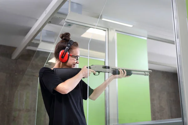 Shooting Range Measuring Paper Target Shooting Range — Stock Photo, Image