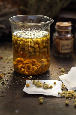 Papatya, geleneksel tıpta otlar, ev hekimliği kabine