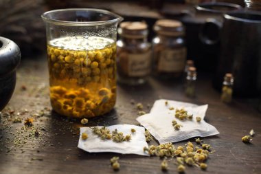 Papatya, geleneksel tıpta otlar, ev hekimliği kabine